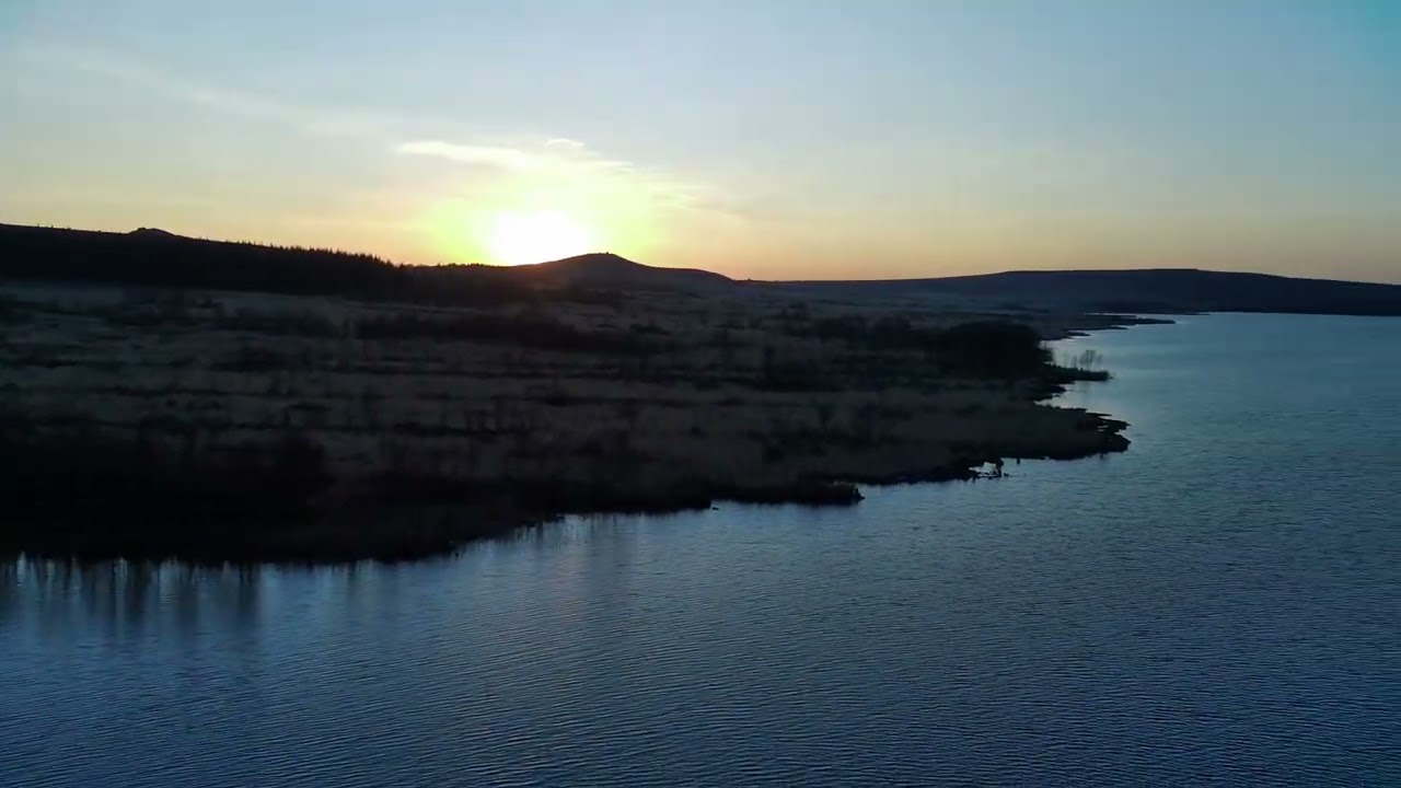 lac  de Brennilis Mont d'Arrée 19 mars