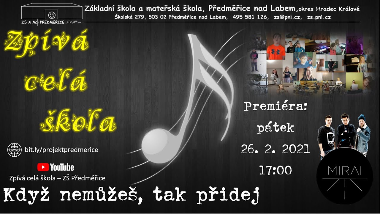 Zpívá celá škola – ZŠ Předměřice