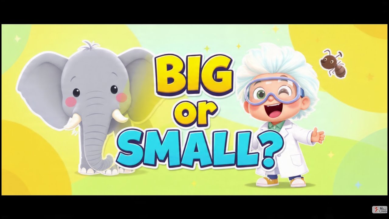 Tiny Scientist – Big and Small Song | Fun Science for Kids