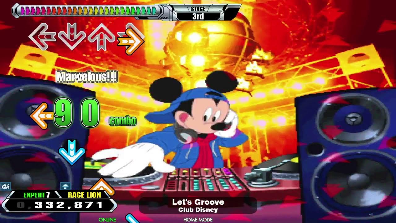 Sm5.1 // DDR A3 // DDR Disney's Rave BGA finished
