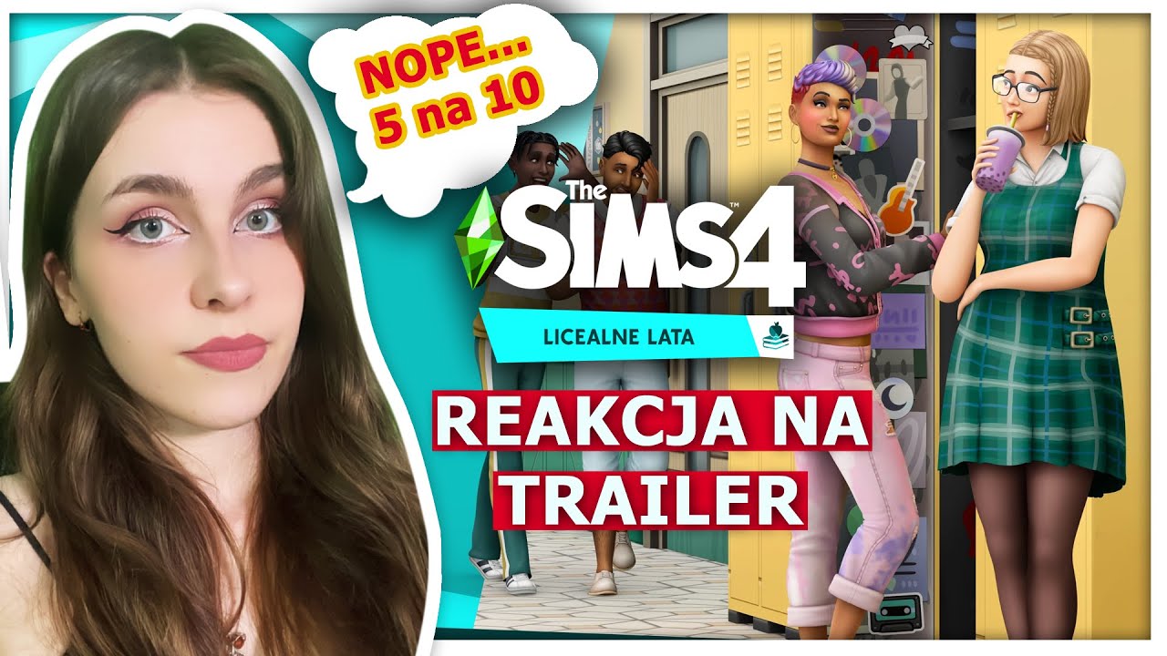 BOJĘ SIĘ TEGO DODATKU! CZY TO MOŻE DZIAŁAĆ DOBRZE? The Sims 4 LICEALNE LATA - FIRST LOOK, TRAILER