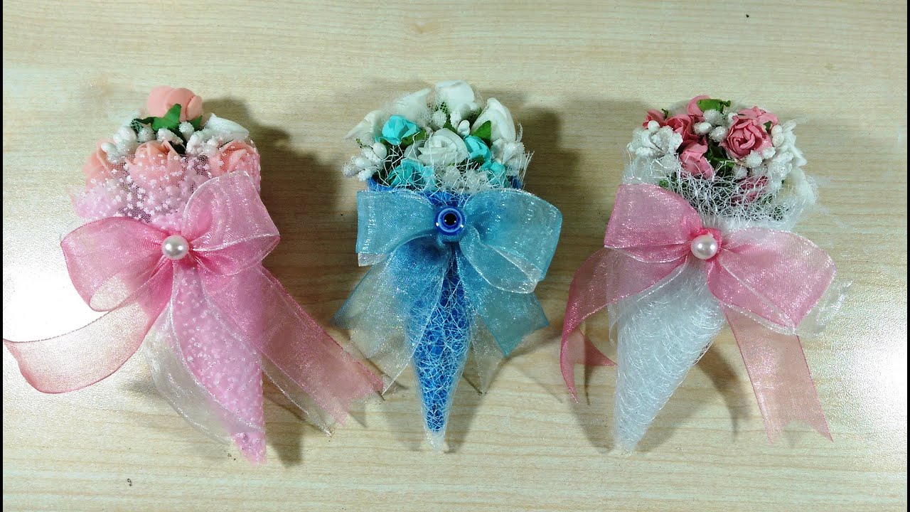 Cheap and Garish  Wedding and Baby  Present Making, Ucuz Nikah,  Bebek Şekeri  Yapımı