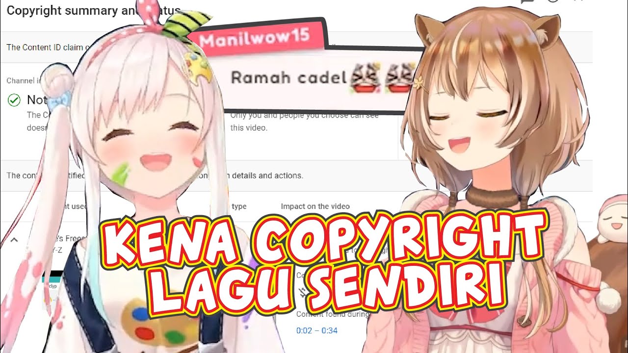 Iofi Kena Copyright Lagu Sendiri & Lagu Sing Out Risu Yang Cadel Friendly