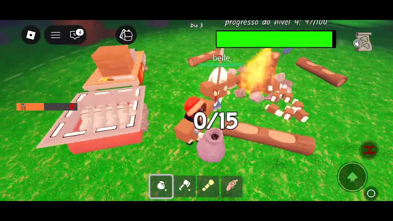 99 noites: JOGANDO COM ALEATÓRIOS #roblox #games 
