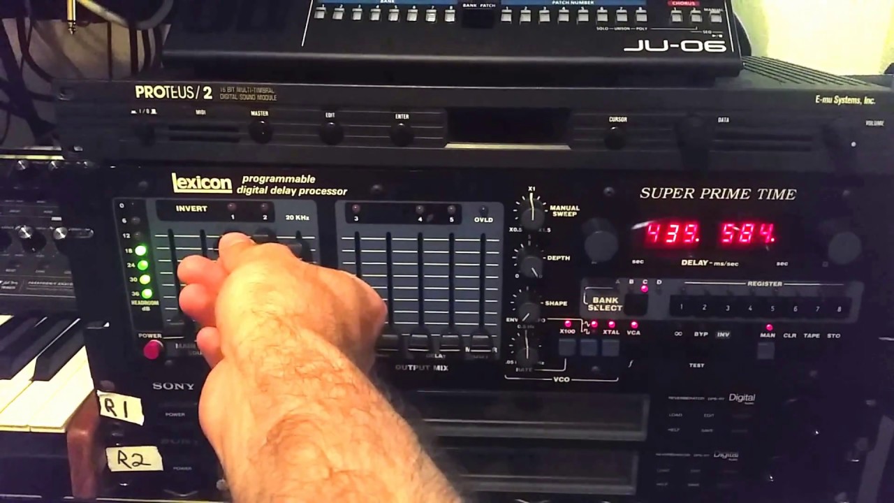 Lexicon Super Prime Time Digital Delay demo
