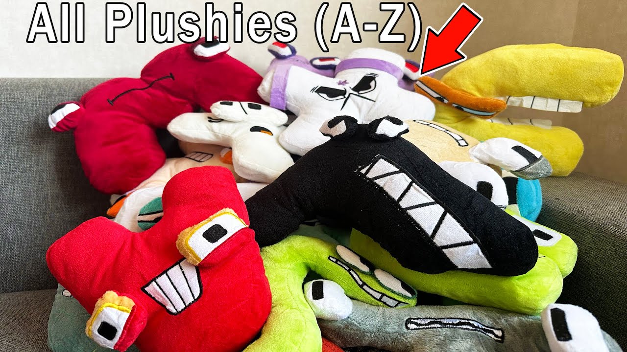 All Alphabet Lore Plushies – Unboxing