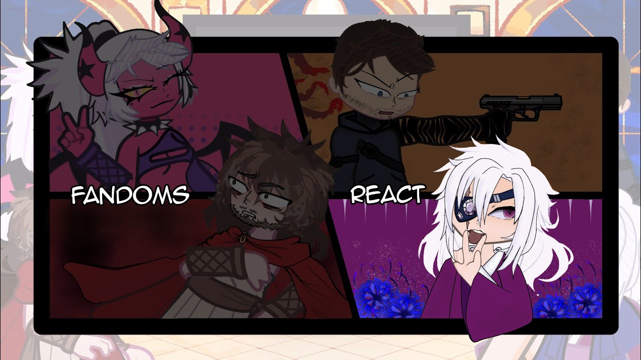 Fandoms react to Tengen Uzui | 2x speed | read description | Luvingsugar