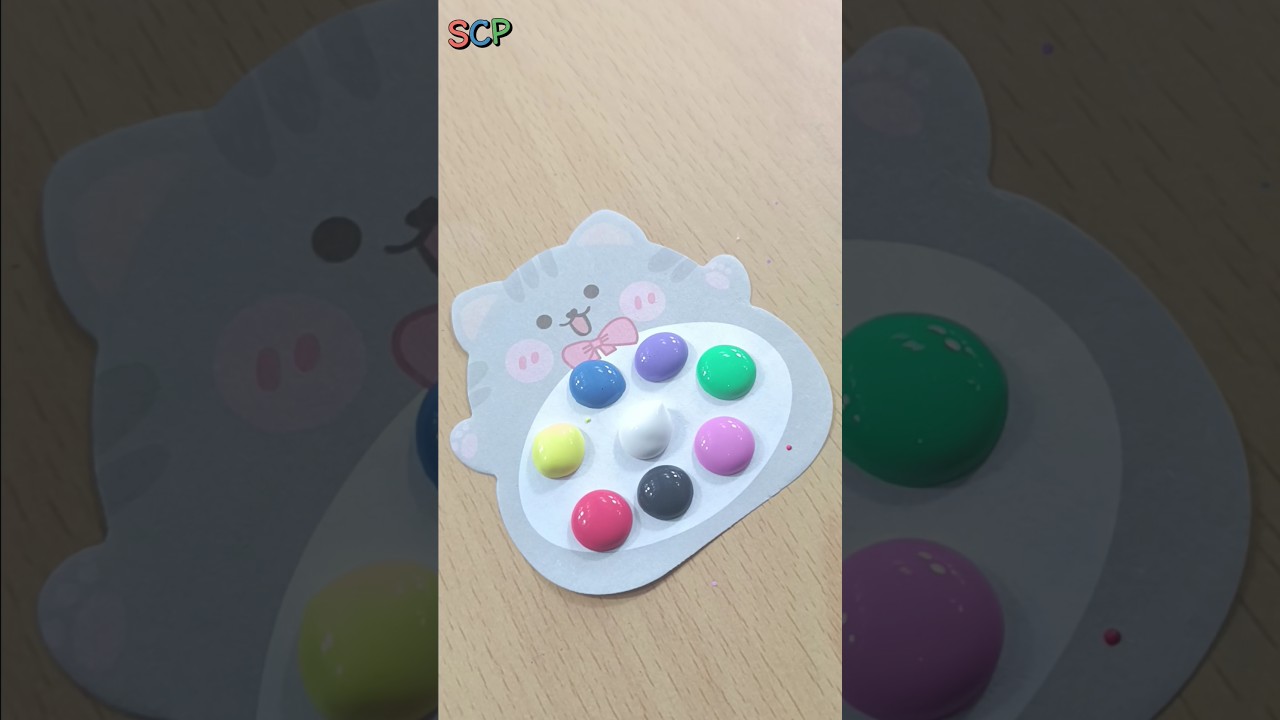 Satisfying Coloring🌈 #colors  #shortsvideo  #amazingcolors  #funwithcolors  #art