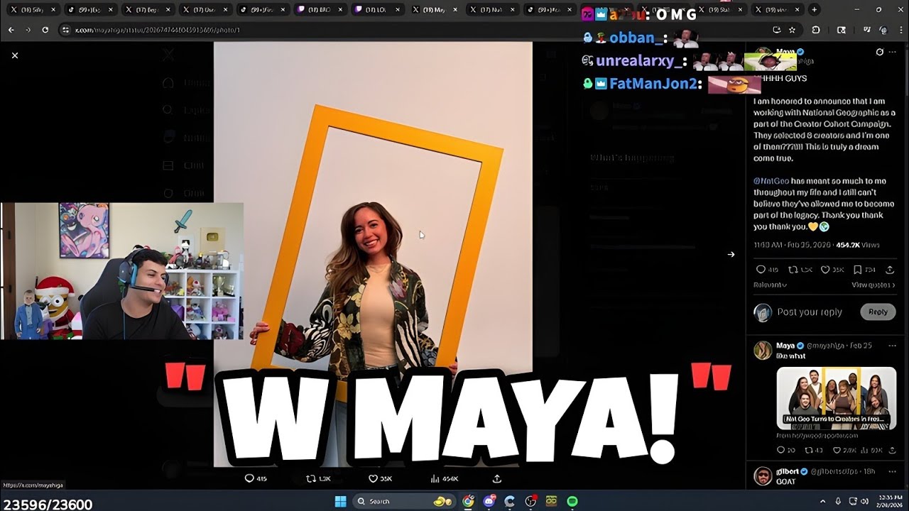 Ron Reacts To Maya On National Geographic 
