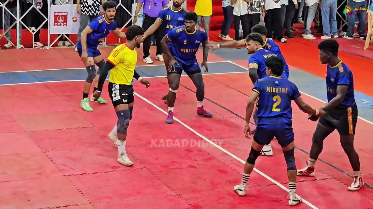 CENTRAL RAILWAY VS MIDLINE ACADEMY O.D.M KABADDI MATCH