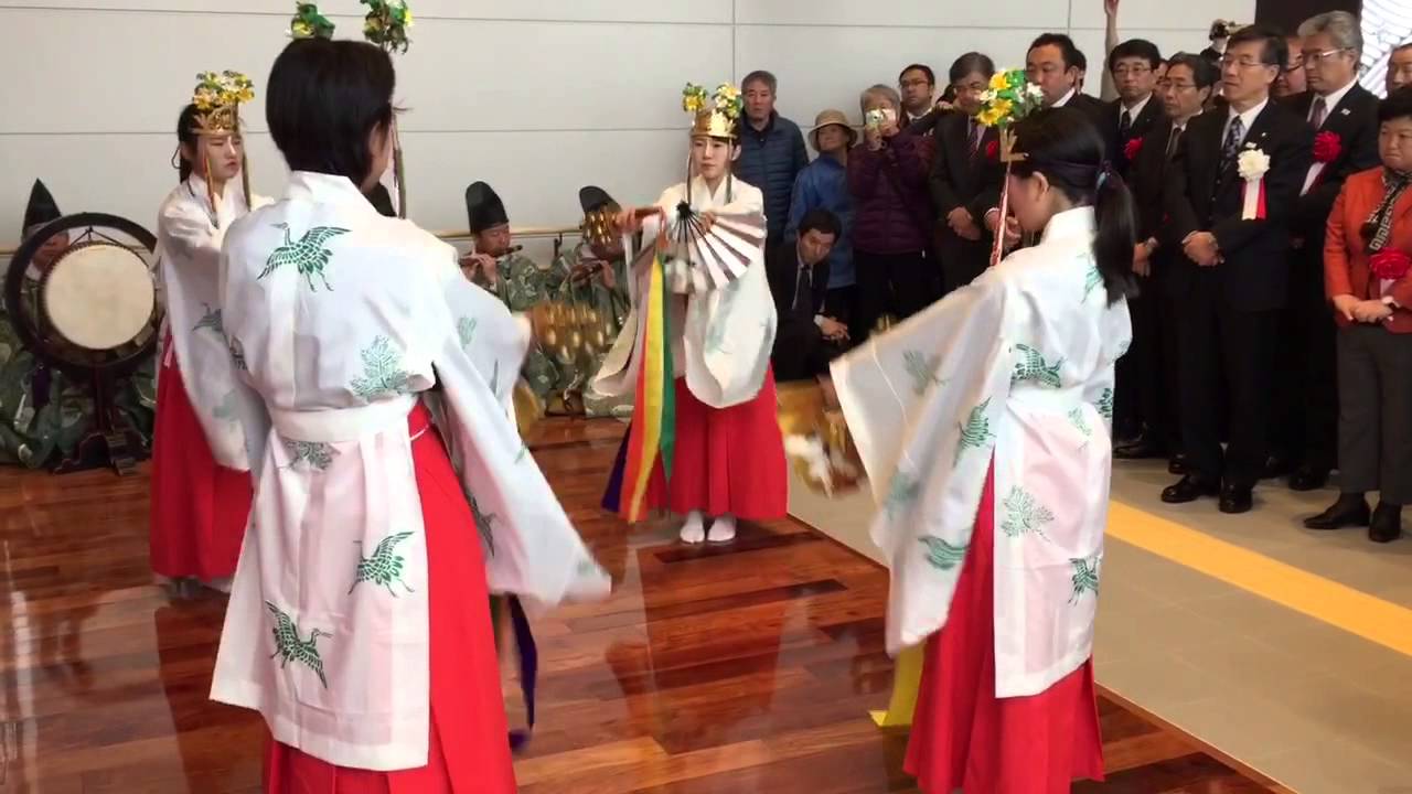 新飯山駅  からくり時計 お披露目