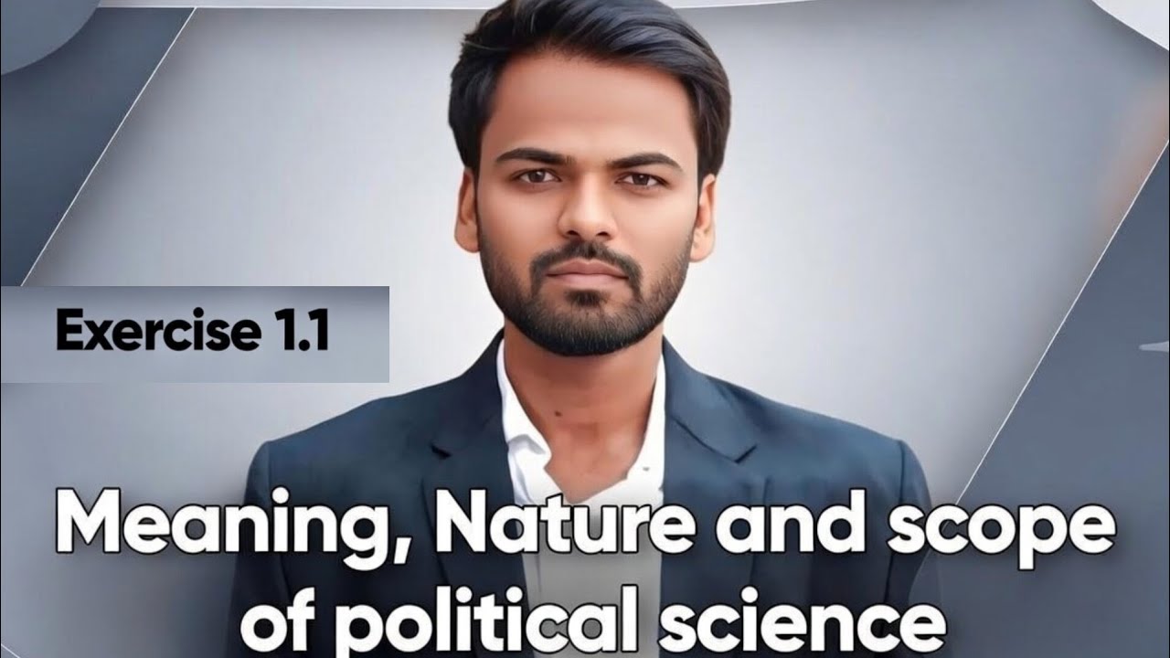 Intermediate 1st Civics simple explanation in telugu Exercise 1.1 Nature,meaning and definition 