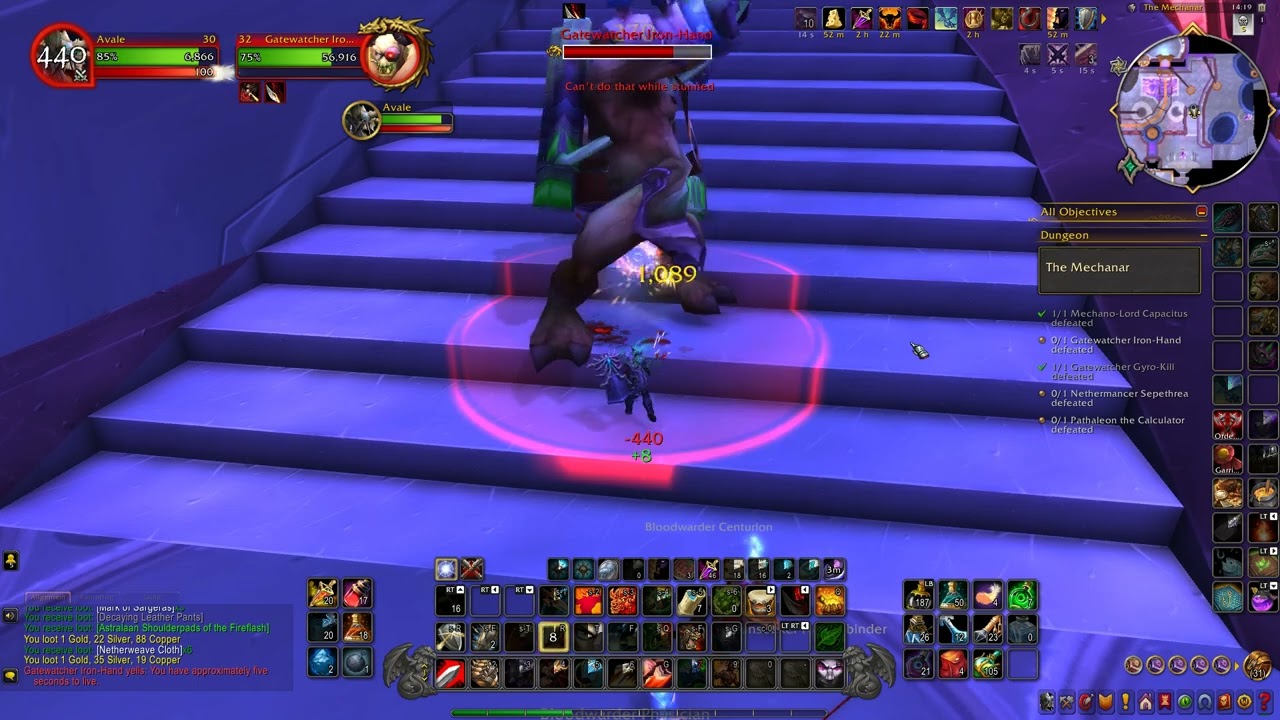 [WoW L30] Zug Zug o' clock - The Mechanar (Heroic)