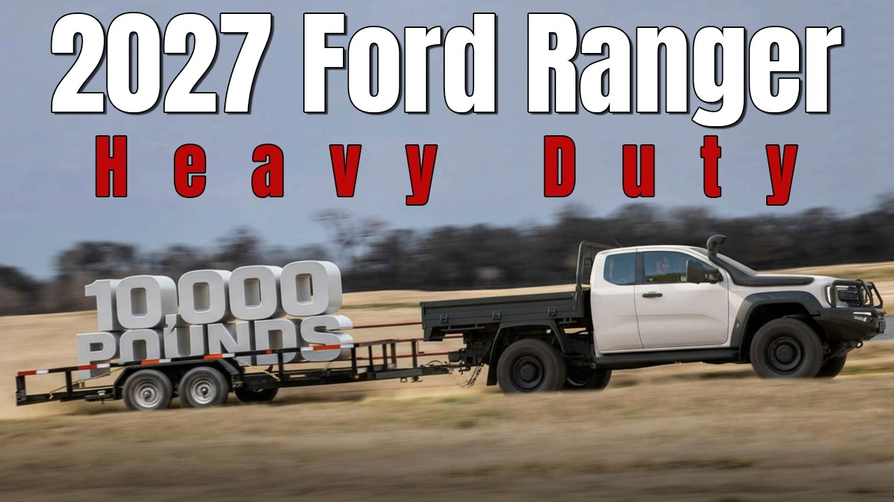 В США появится Ford Ranger Super Duty 2027 года с возможностью буксировки прицепа весом до 10 000...