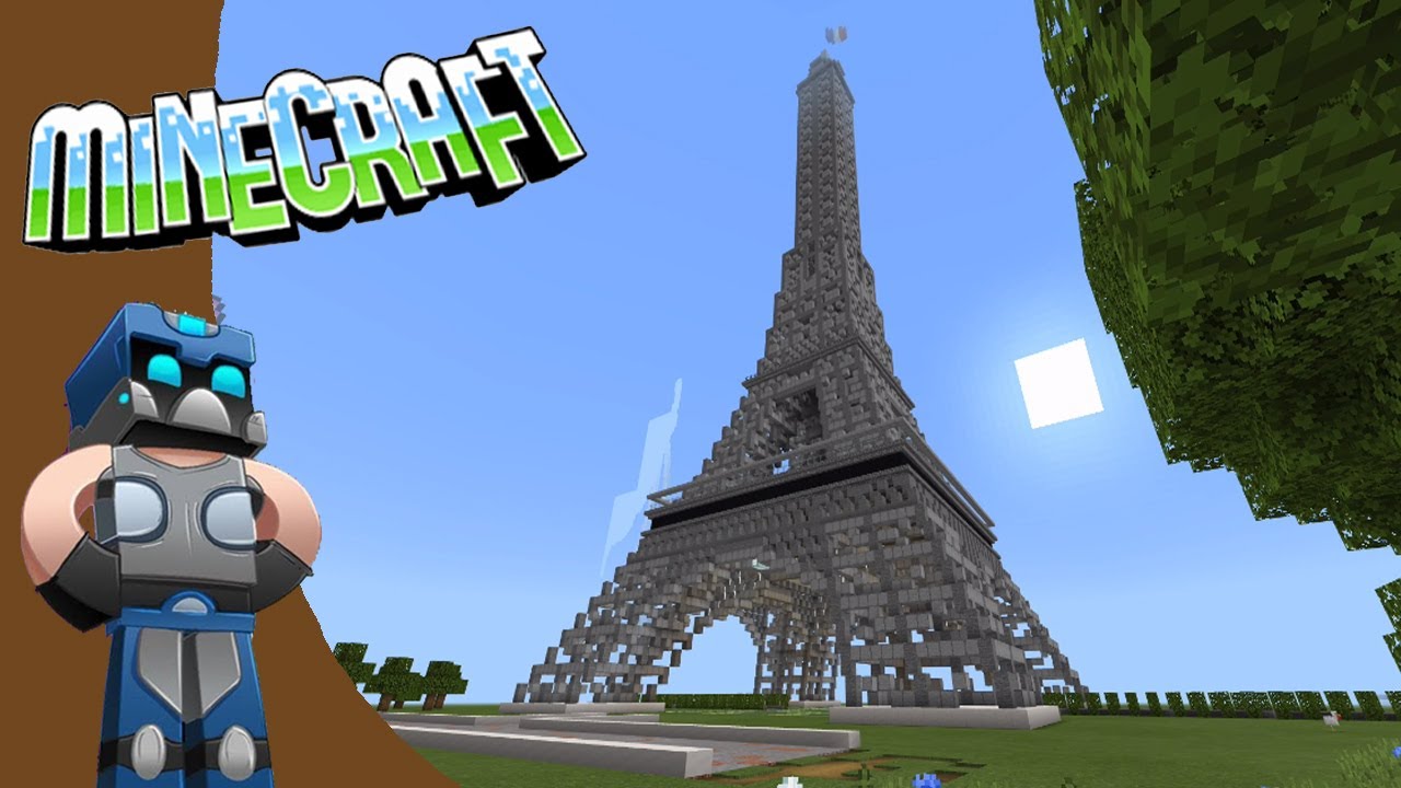 Minecraft: Como hacer la Torre Eiffel Tutorial