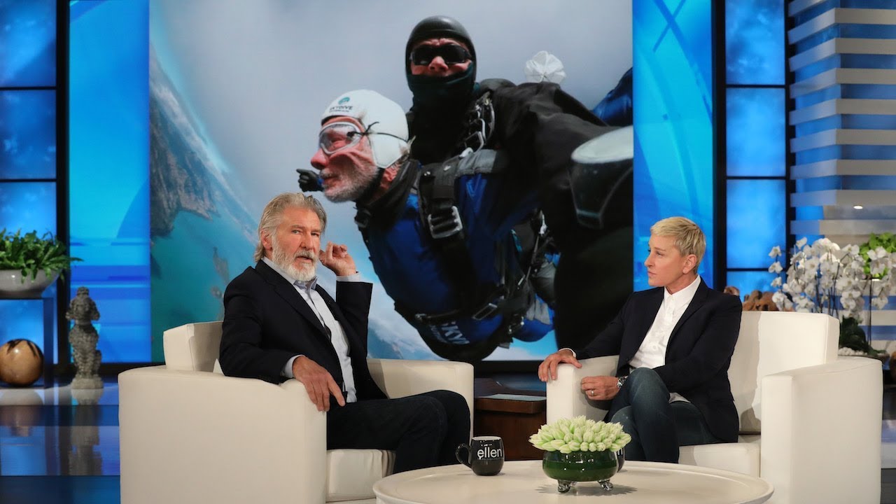 Harrison Ford's First Time Skydiving Won't Be His Last