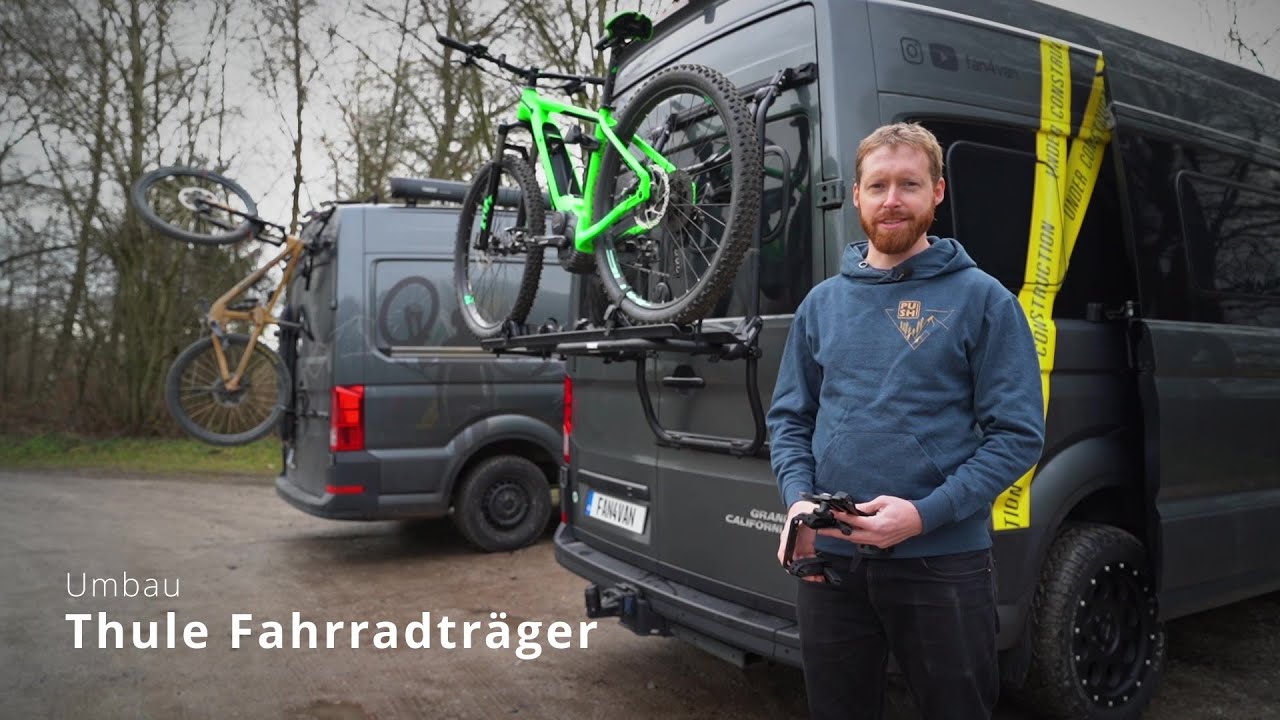 PUSHrack Umbau Thule / Fiamma Fahrradträger