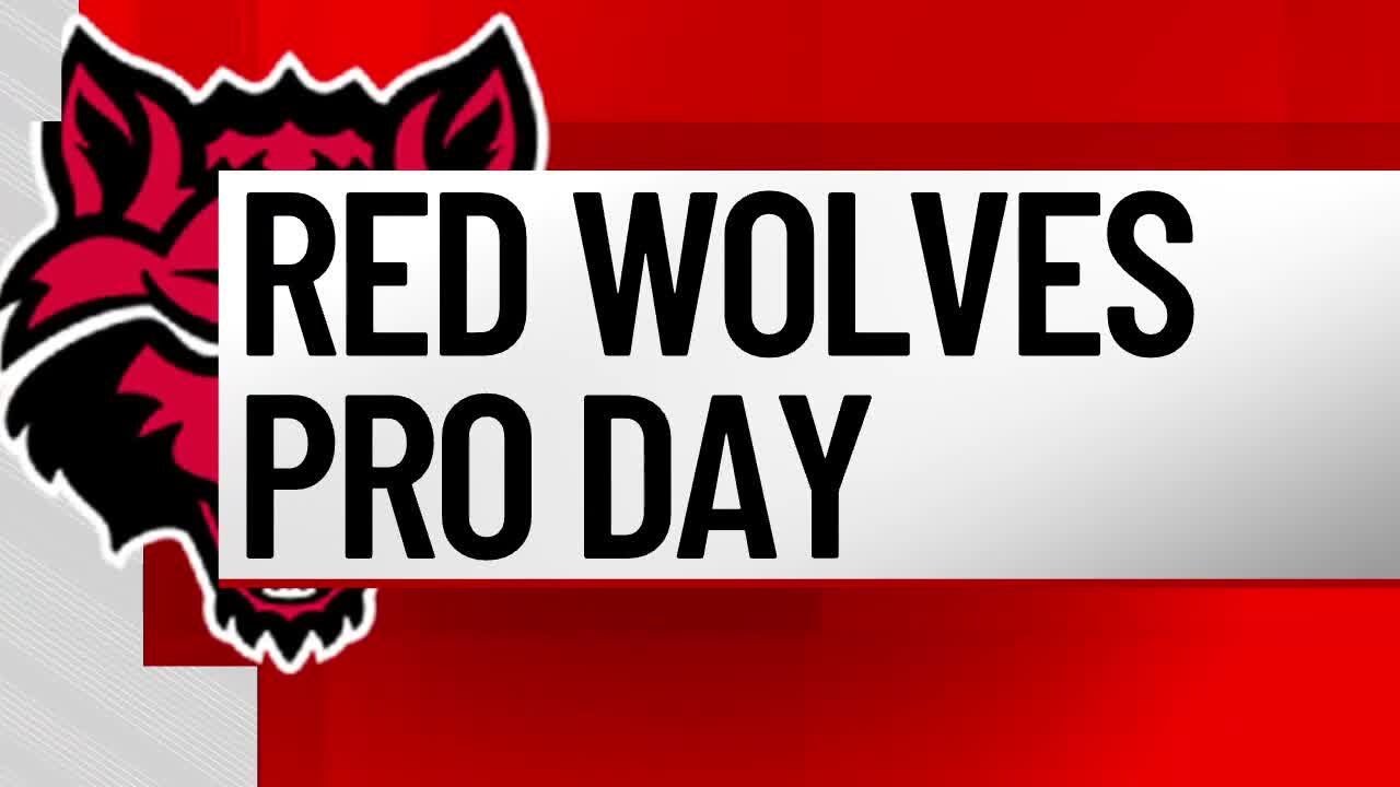 Arkansas State football Pro Day 2026