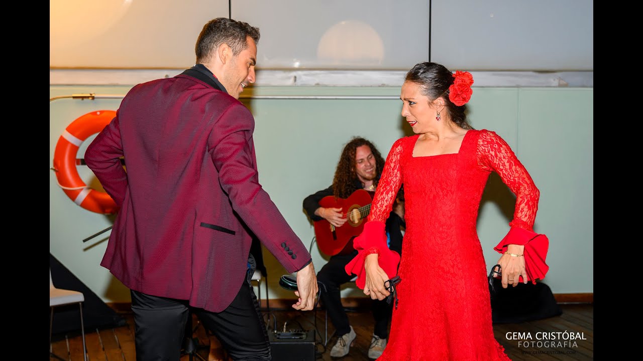 Flamenco tradicional en la terraza Sunset en el hotel W de Barcelona
