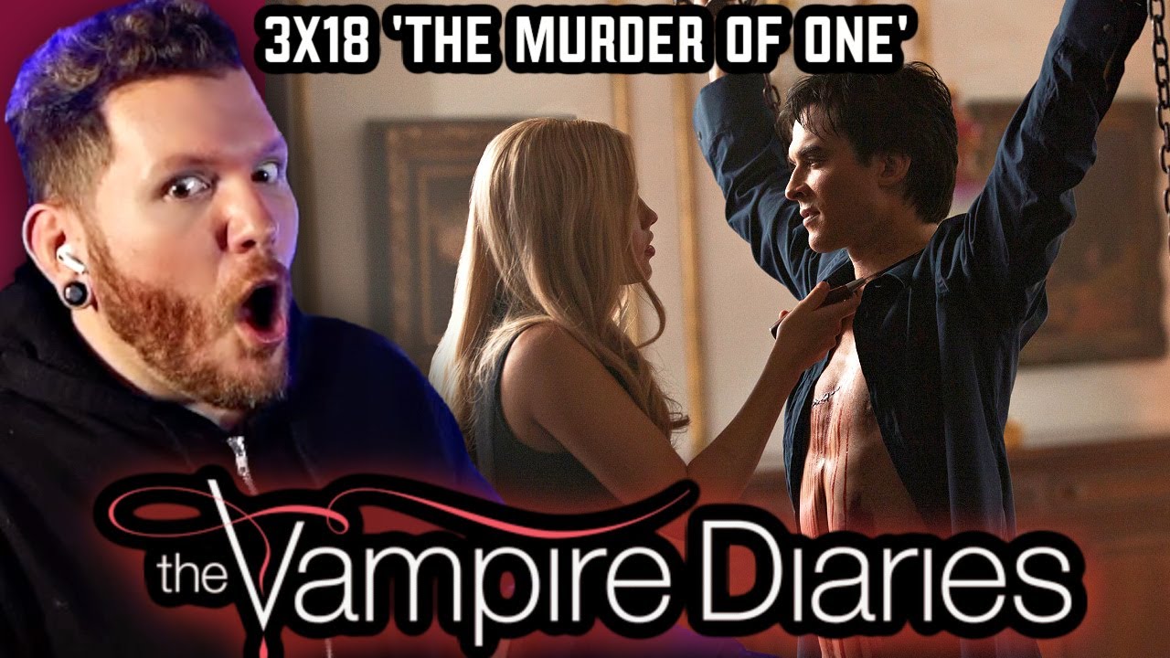 First time watching The Vampire Diaries REACTION 3x18 'THE MURDER OF ONE'