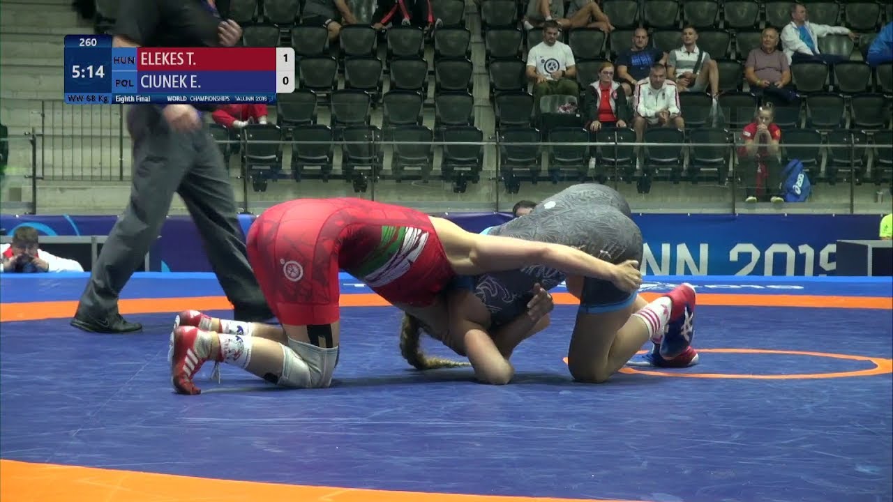 1/8 WW - 68 kg: T. ELEKES (HUN) v. E. CIUNEK (POL)