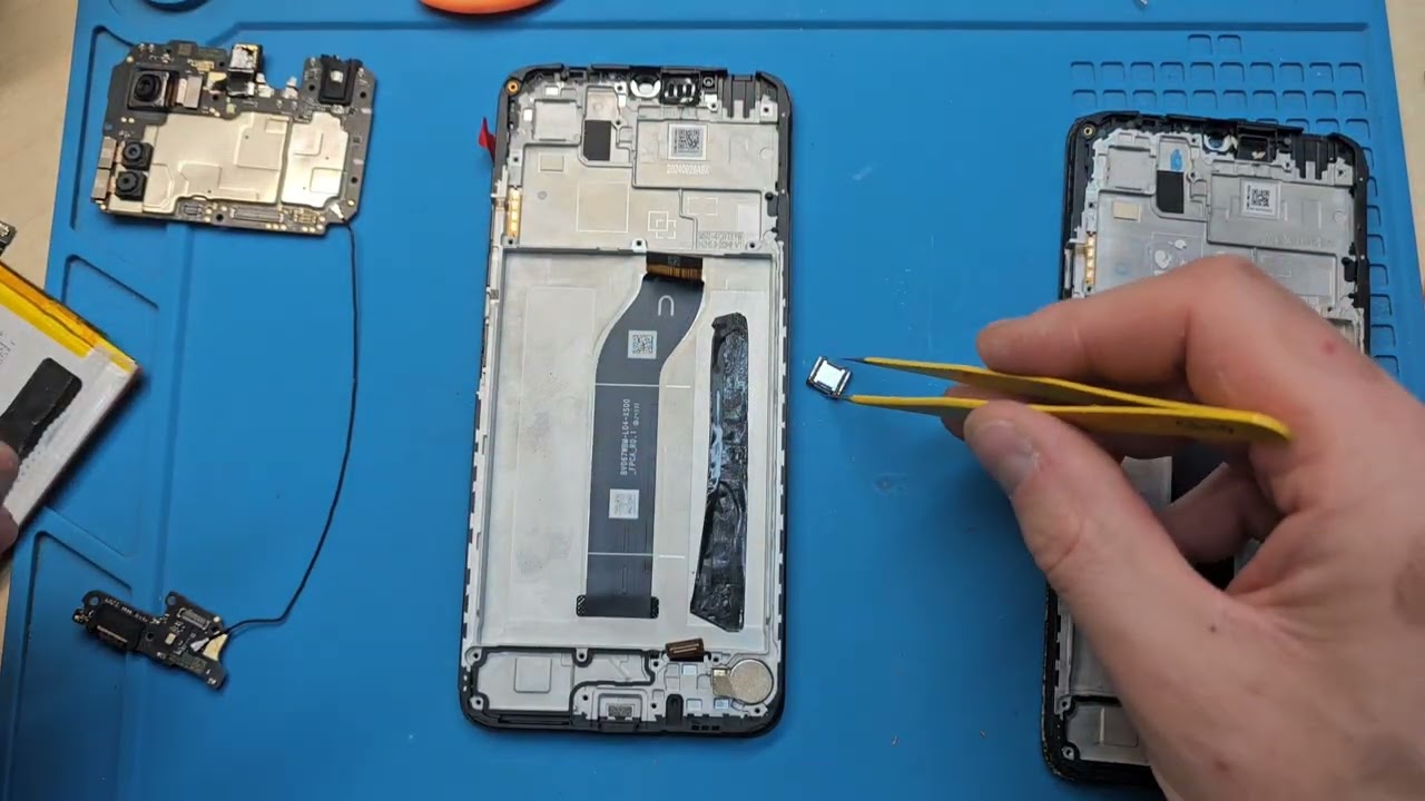 Xiaomi Redmi 13c Screen Replacement With Frame