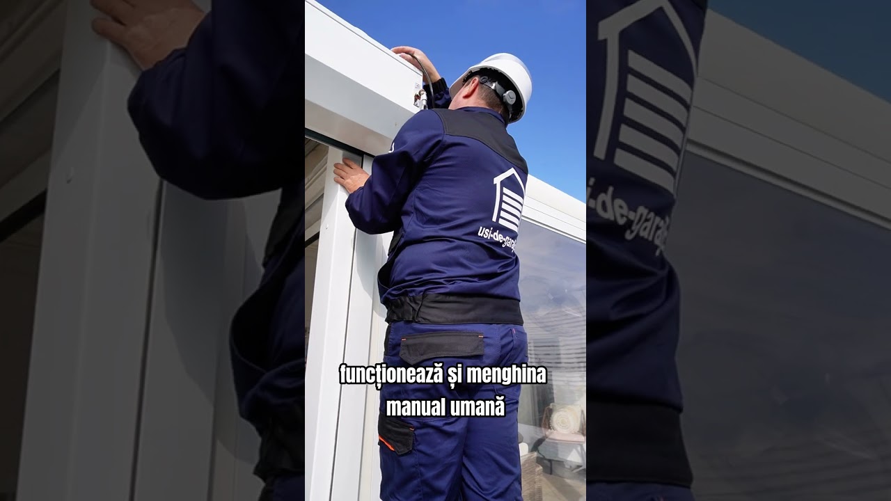 Usi-de-garaje.ro montaj usa de garaj tip rulou.