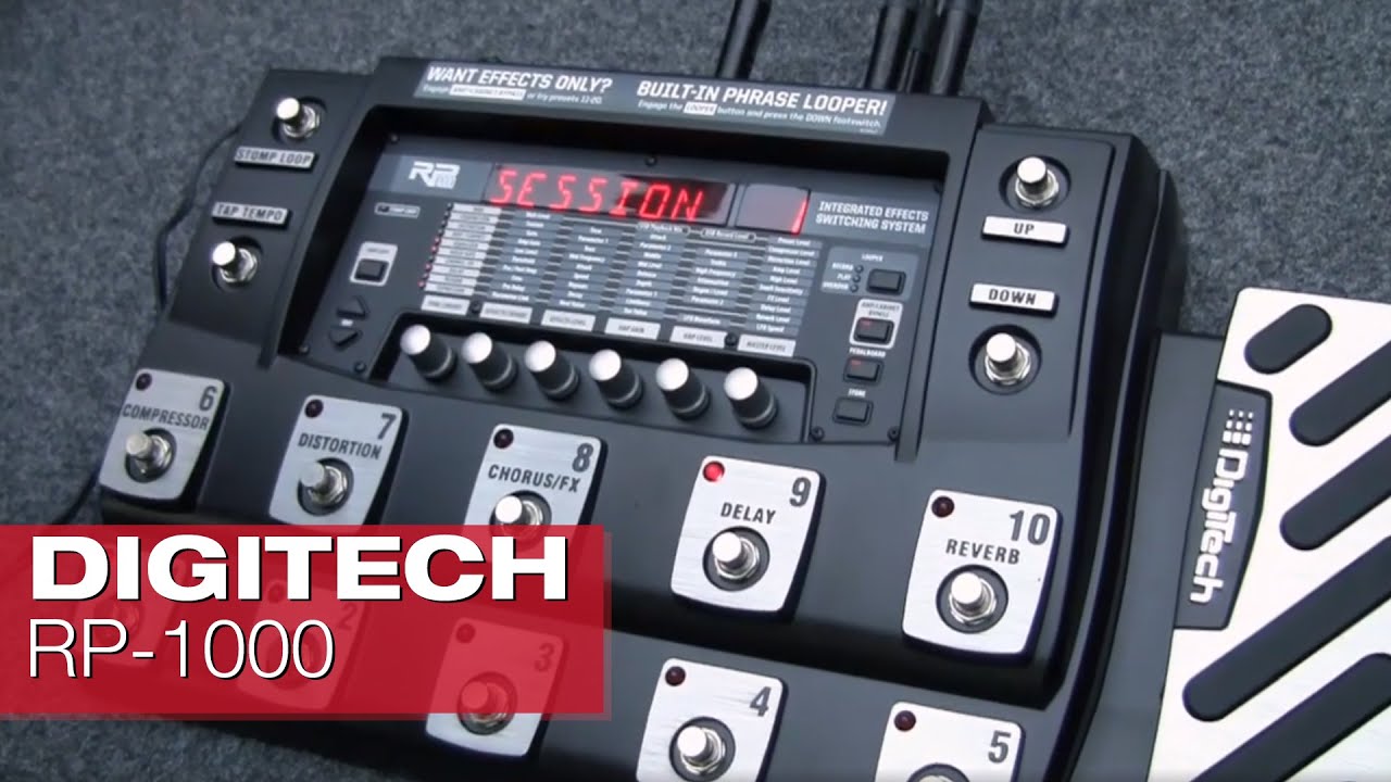 DIGITECH RP-1000  präsentiert von Ralf Jung