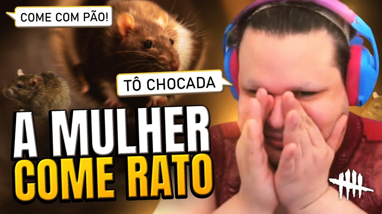 Reagi a MULHER QUE COME RATOS! 🐀 | Dead by Daylight