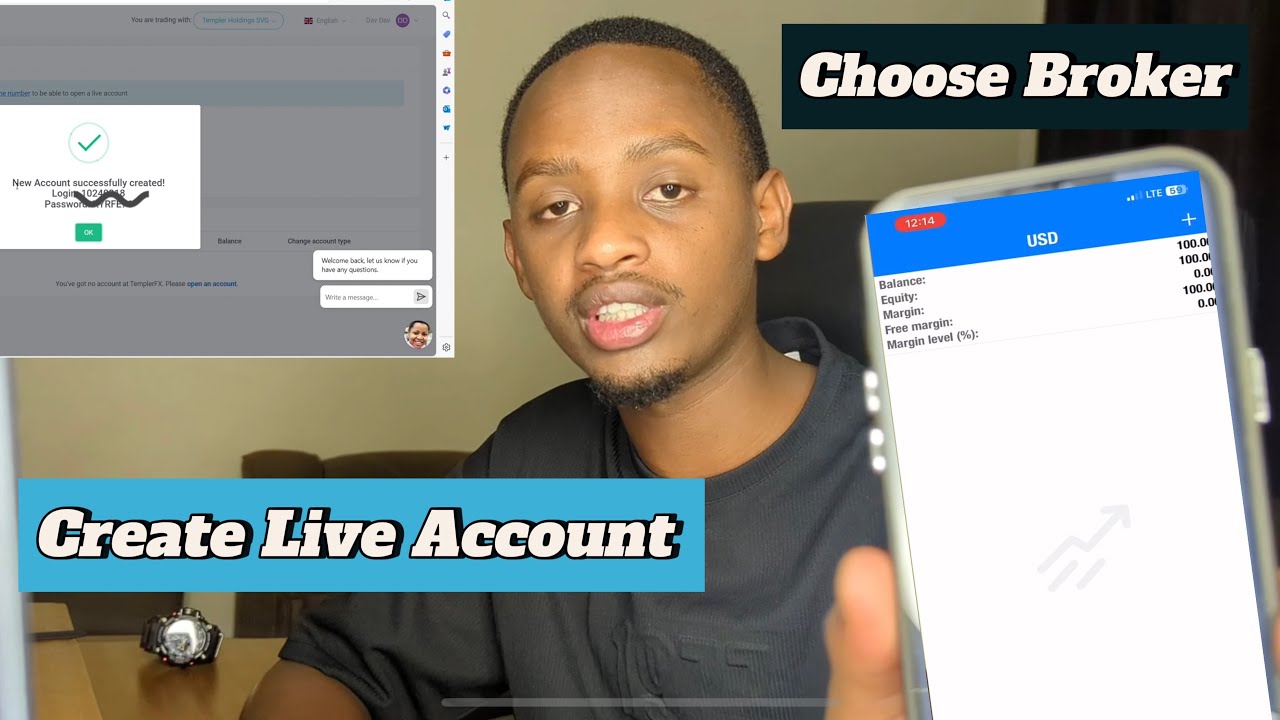 Ntiwemerewe Gu Tradinga Forex. Kuberiki? / Fungura Live Account Kumu Broker Wizewe