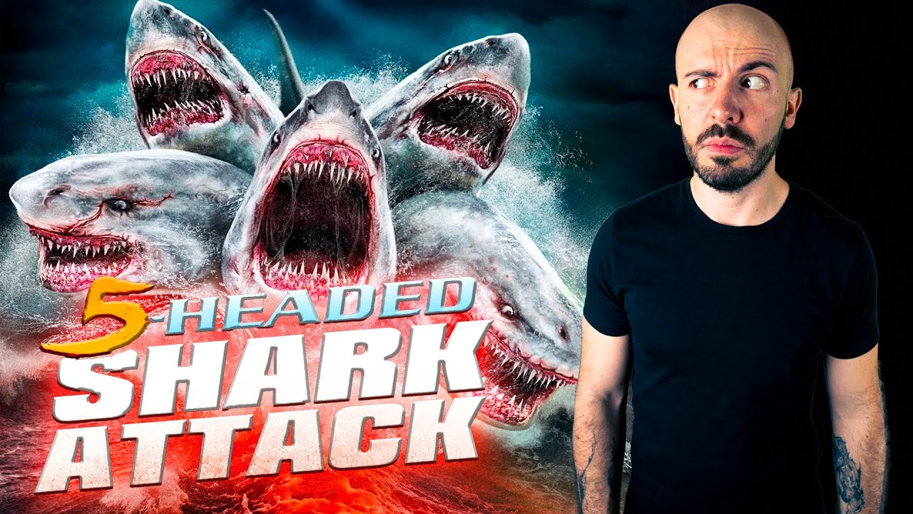 Sinistre Étron - L'Attaque du Requin à Cinq Têtes