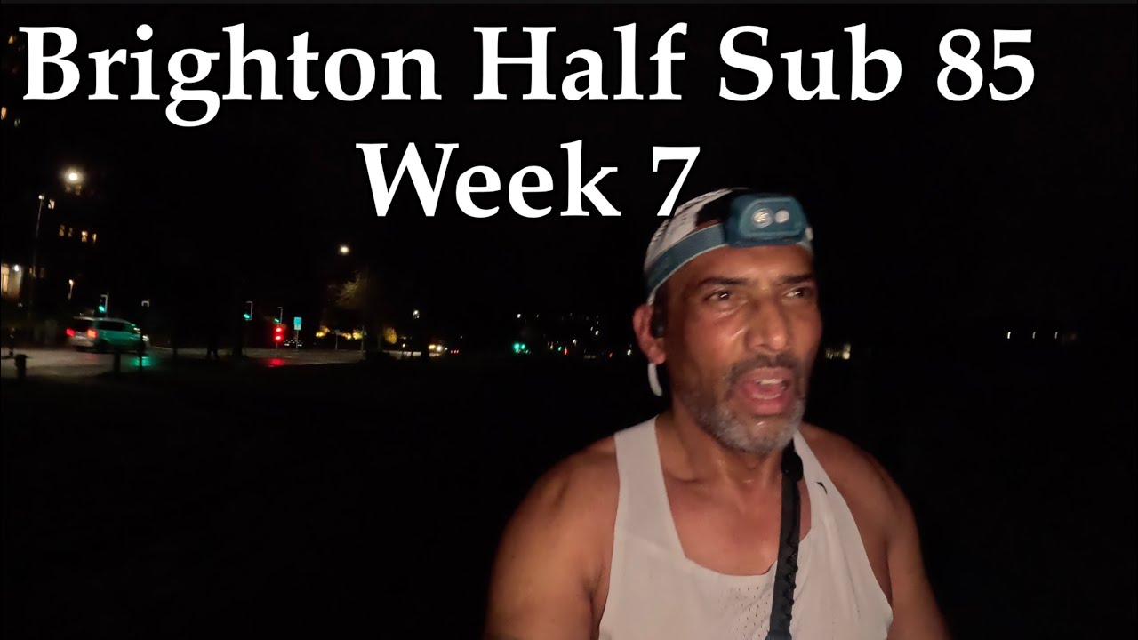 Brighton Half Marathon 6 weeks to go