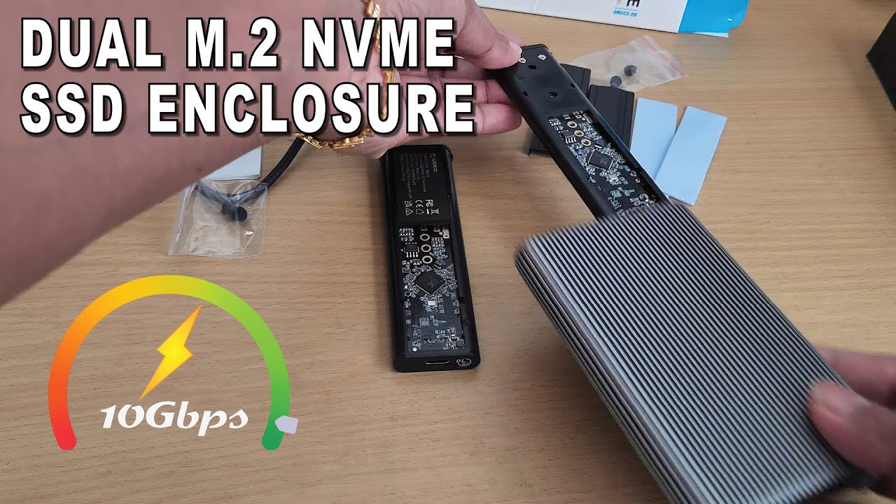 Лучший корпус для твердотельного накопителя M.2 NVMe? — Корпус ORICO с двумя отсеками USB M.2 NVM...