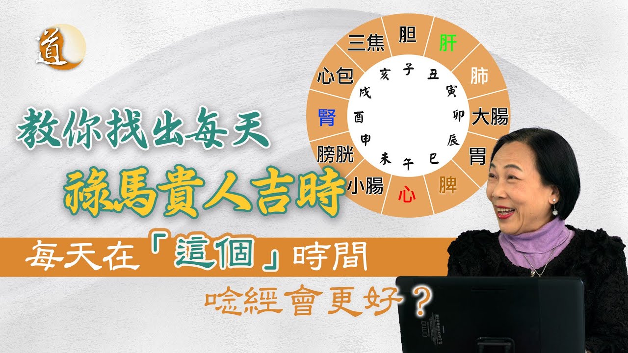 玄學擇日〡祿馬貴人時〡十二時辰與養生