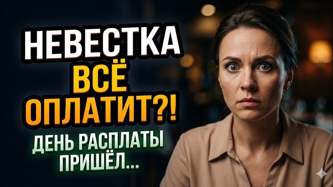 Свекровь устроила пышный юбилей и выставила счёт невестке — но в день расплаты всё изменилось...