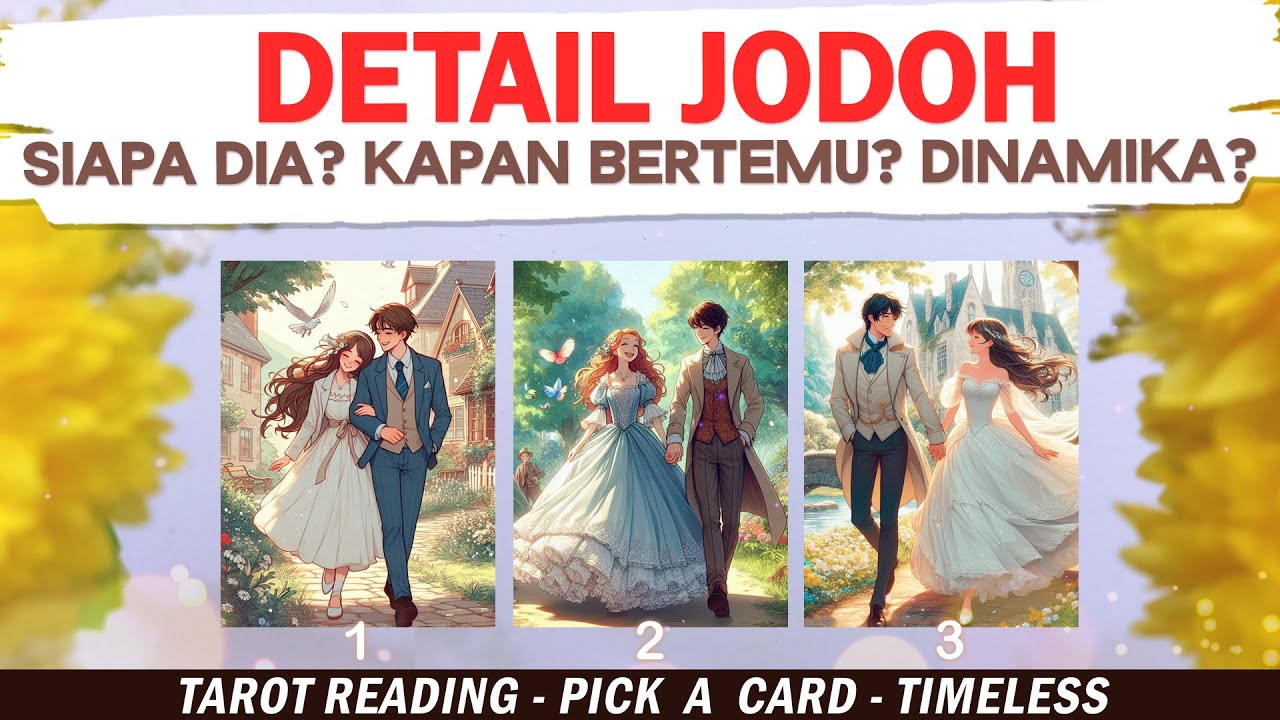DETAIL JODOH ❤️ PILIH KARTU . Tarot Indonesia . Tarot Jodoh
