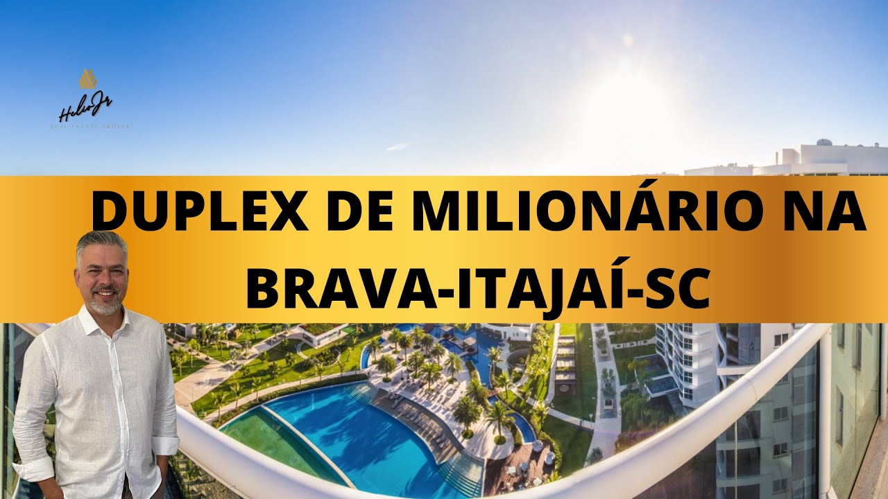 BRAVA HOME RESORT  Cobertura duplex com elevador privativo.