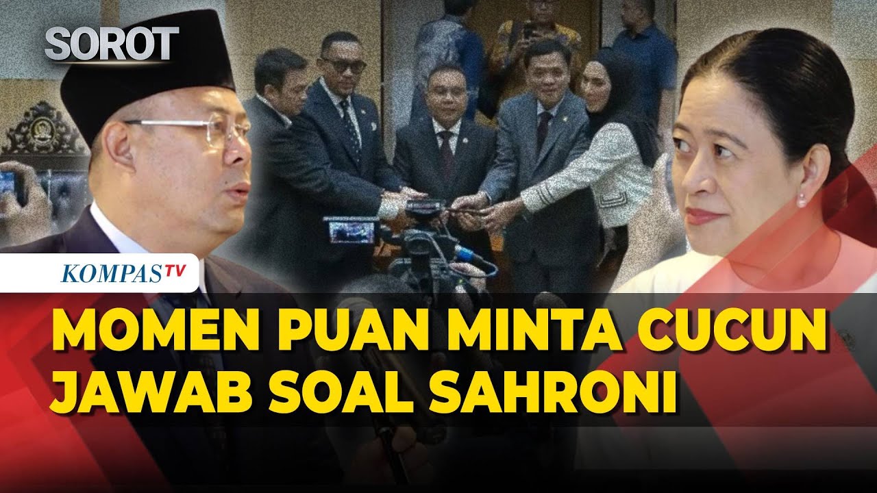 Momen Puan Minta Cucun Ahmad Jawab soal Terpilihnya Sahroni jadi Wakil Ketua Komisi III