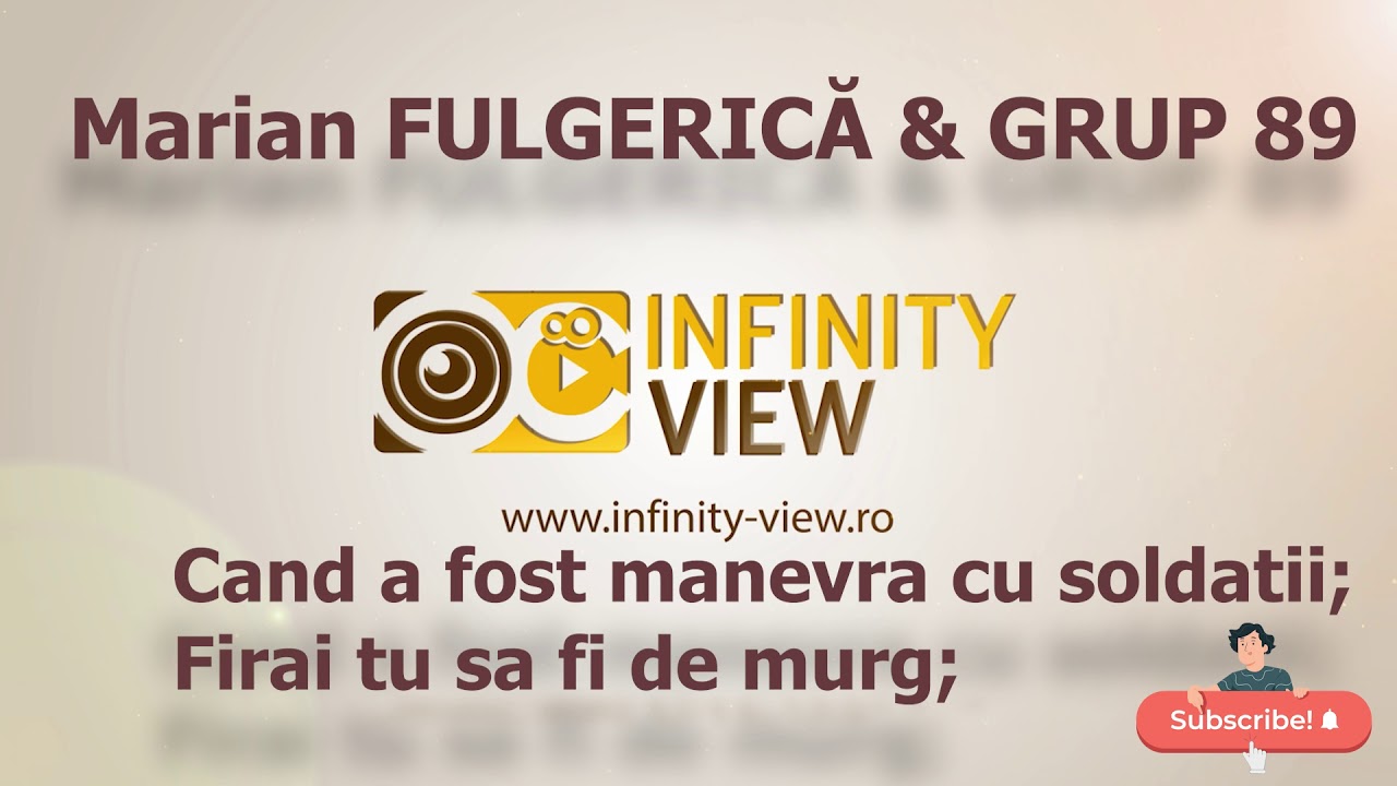 Marian FULGERICĂ & GRUP 89  -  Cand a fost manevra cu soldatii, Fir-ai tu sa fi de murg, Vecina