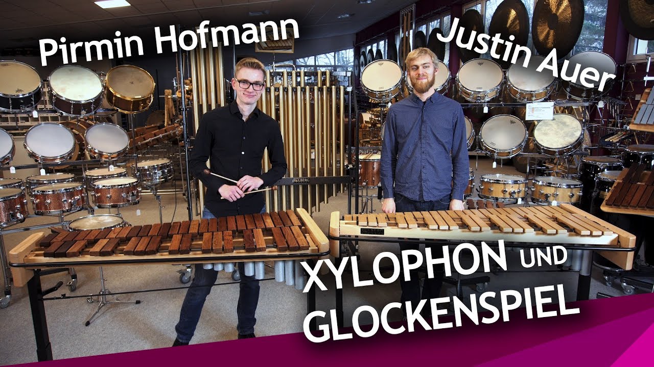 Xylophon & Glockenspiel mit Pirmin Hofmann und Justin Auer von der MuHo Trossingen