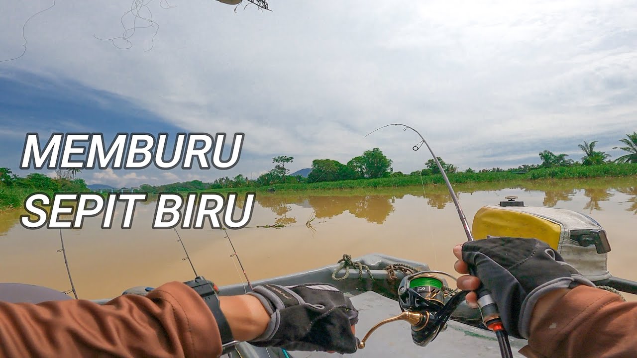 memancing udang galah sg Kerian