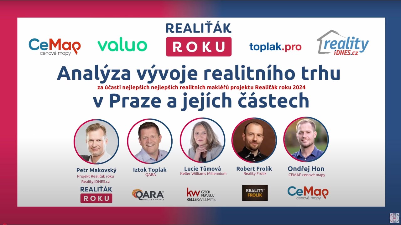 📈 Analýza vývoje realitního trhu v PRAZE červen 2025