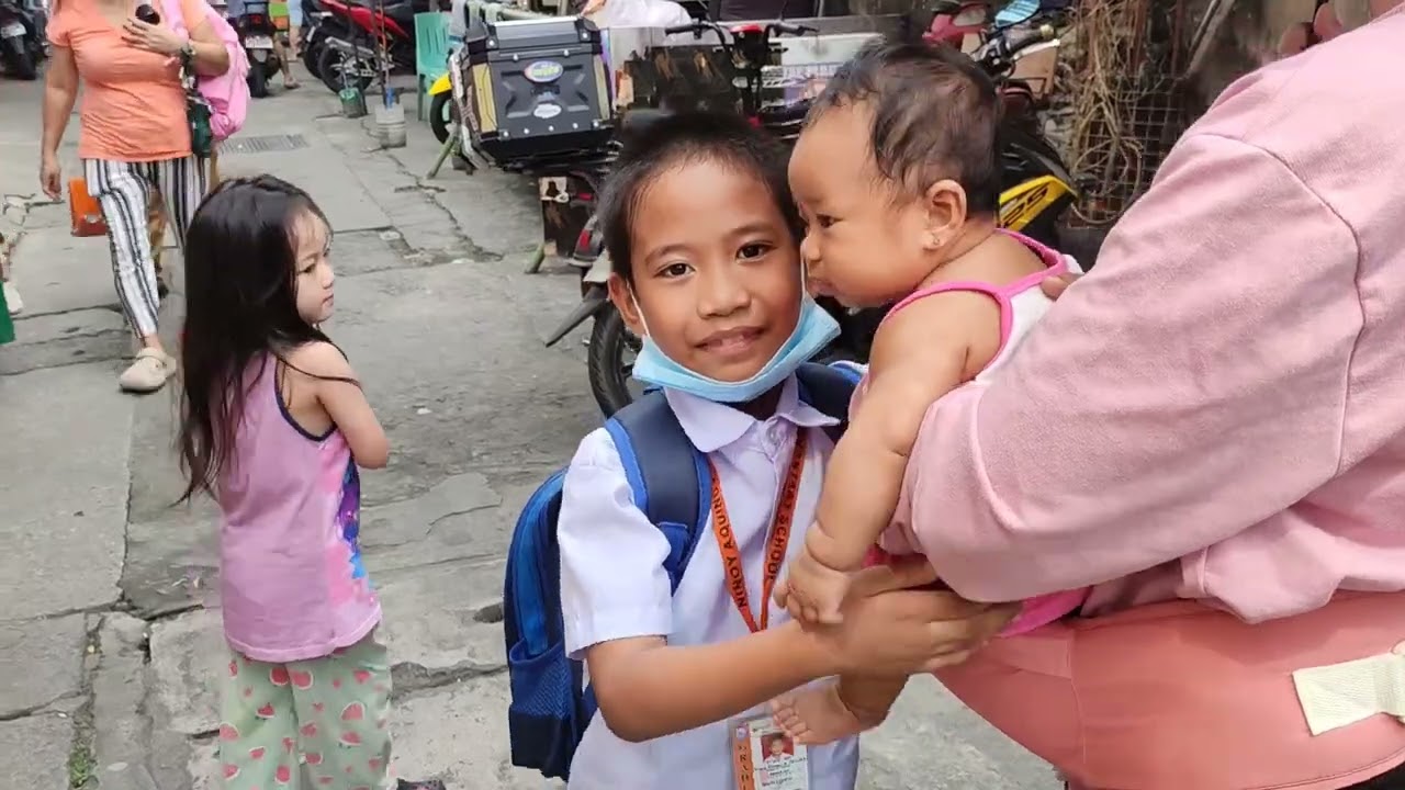 FETCHING PRINCE AT SCHOOL with BABY CALI & BABY JEA♡