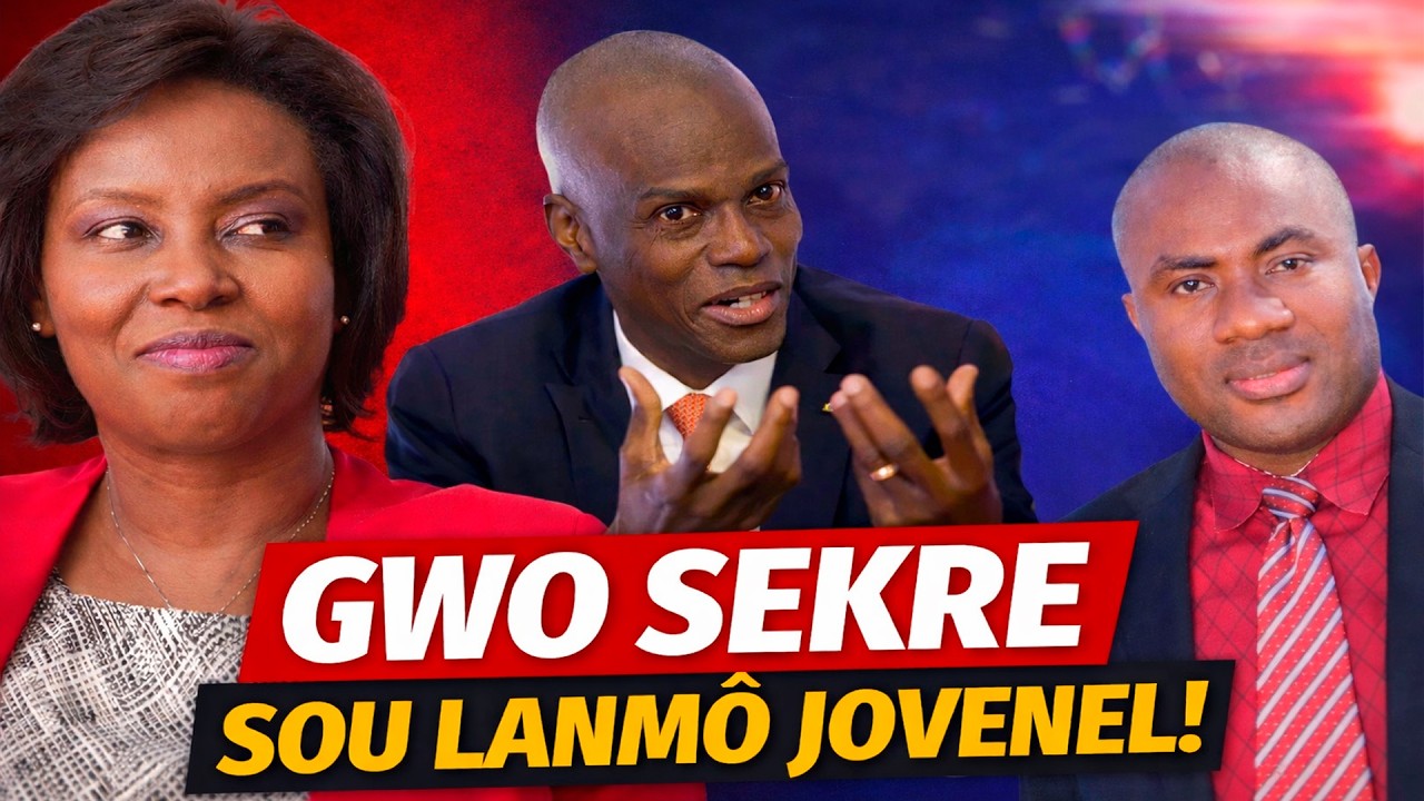 Martine Moise mete anpil sekrè deyò ssou lanmò Jovenel Moise. Theriel lage koze a!