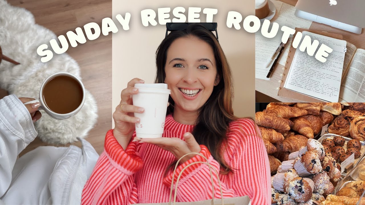 autumn sunday reset routine 🍂 spend a cosy and productive sunday with me