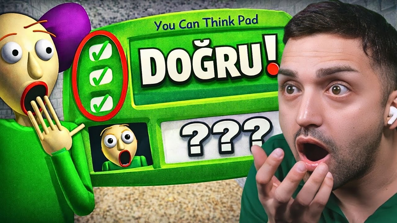 BALDİNİN EN ZOR SORULARINI DOĞRU CEVAPLADIM!