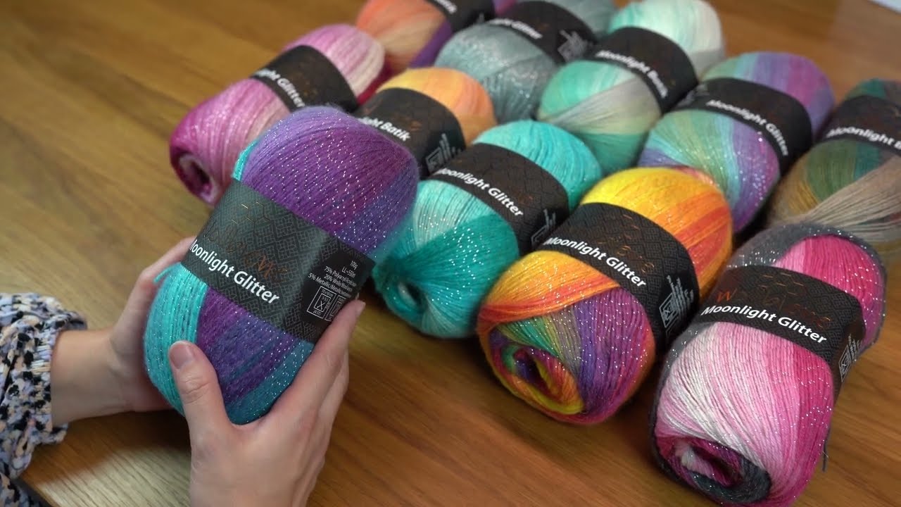 Wollbiene Moonlight Batik Produktvorstellung von Strickwolle mit traumhaftem Farbverlauf für euch