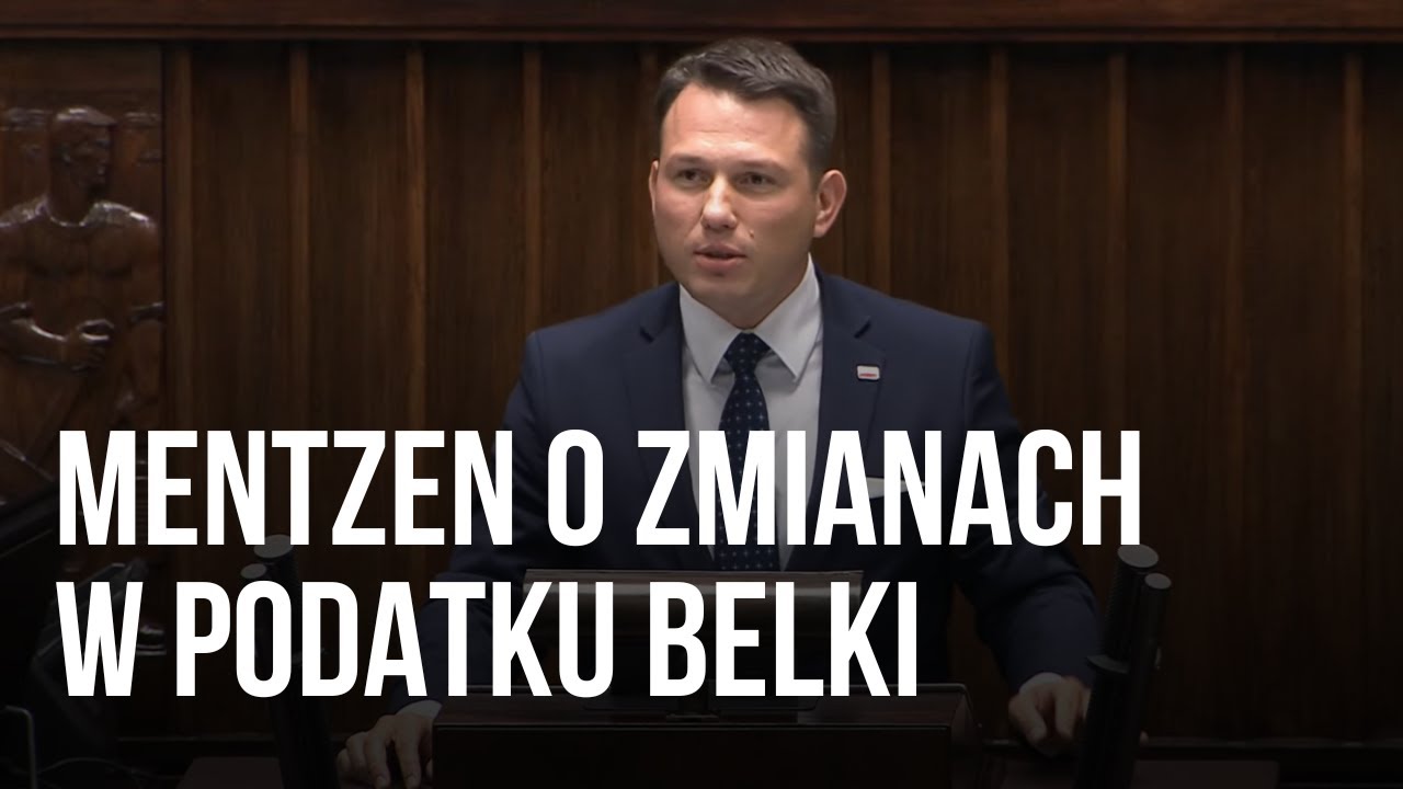 Mentzen o zmianach w podatku Belki