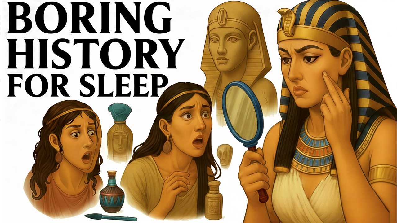 😴 The Shocking Beauty Traditions of Ancient Egypt | Boring History for Sleep