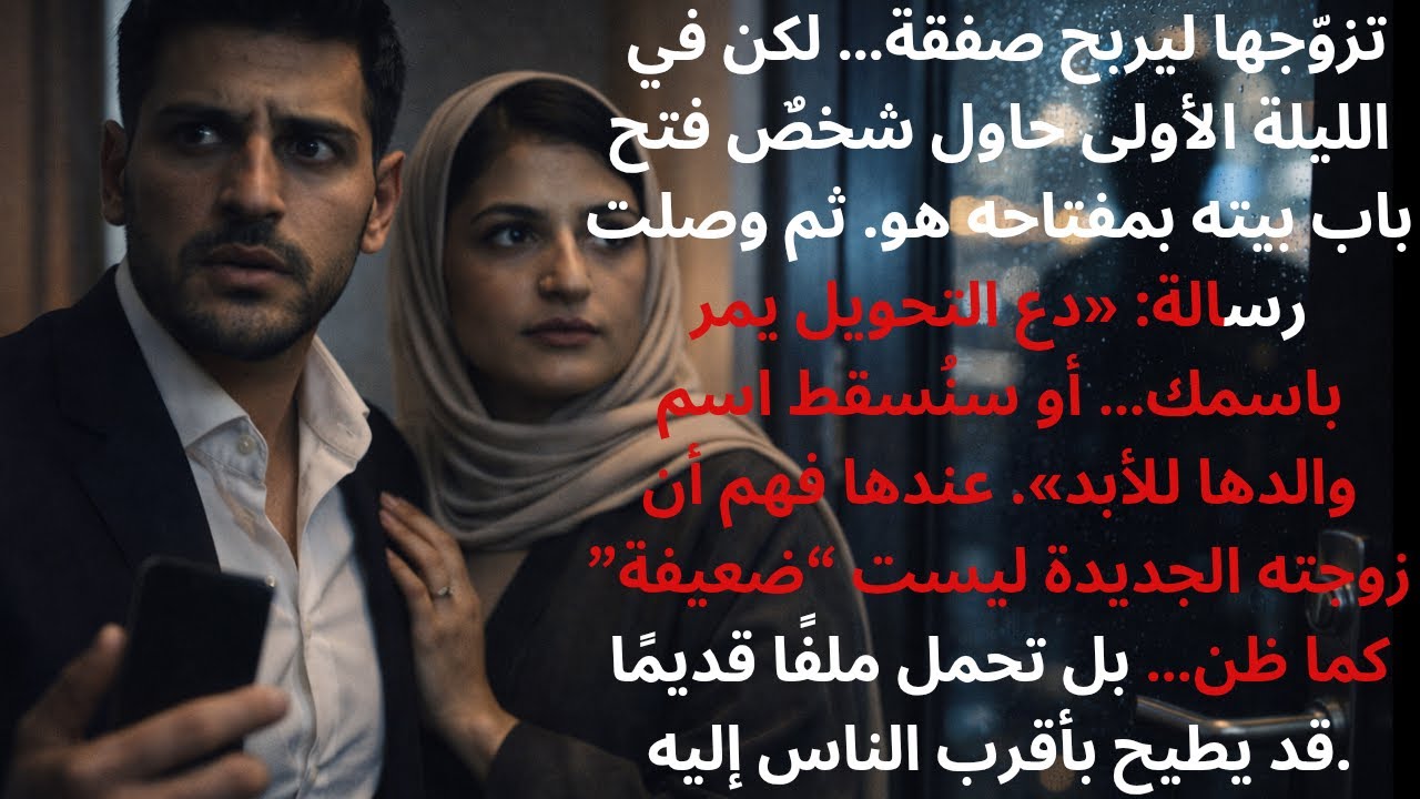 تزوّجها لصفقة… فصار رهينة تهديدٍ خطير